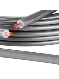 Bakrena cijev za klimu 3/8" (10 mm), UV otporna, glatka